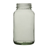 Bottle, Powder, Clear, Capacity 4ozml, Thread R3/38, Soda-Lime Glass