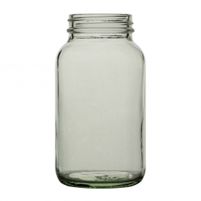 Bottle, Powder, Clear, Soda Glass (Type III)