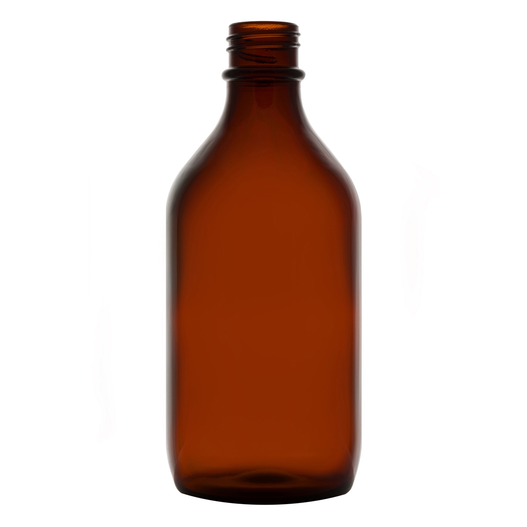 Bottle, Winchester, Amber, Capacity 500ml, Thread R6/31, Soda-Lime Glass