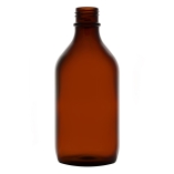 Bottle, Winchester, Amber, Capacity 500ml, Thread R6/31, Soda-Lime Glass