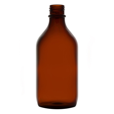 Bottle, Winchester, Amber, Capacity 1000ml, Thread R6/31, Soda-Lime Glass