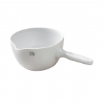 Evaporating Dish, With Handle, Porcelain