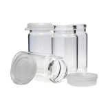 Rolled Rim Vials, Capacity 21.25ml, With Unattached Clip On / Snap On Closure