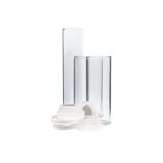 Specimen Tubes, Flat Bottom, Height:75mm, OD:25mm, With Polythene Stoppers