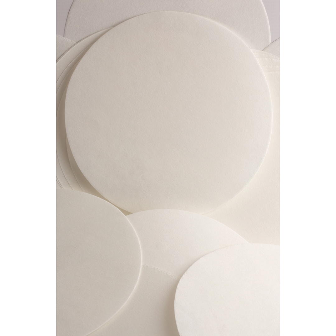 Filter Paper, Elementary Filters (Student), Outer Diameter 70mm, Grade Elementary, Thickness 0.18-0.21mm, Paper