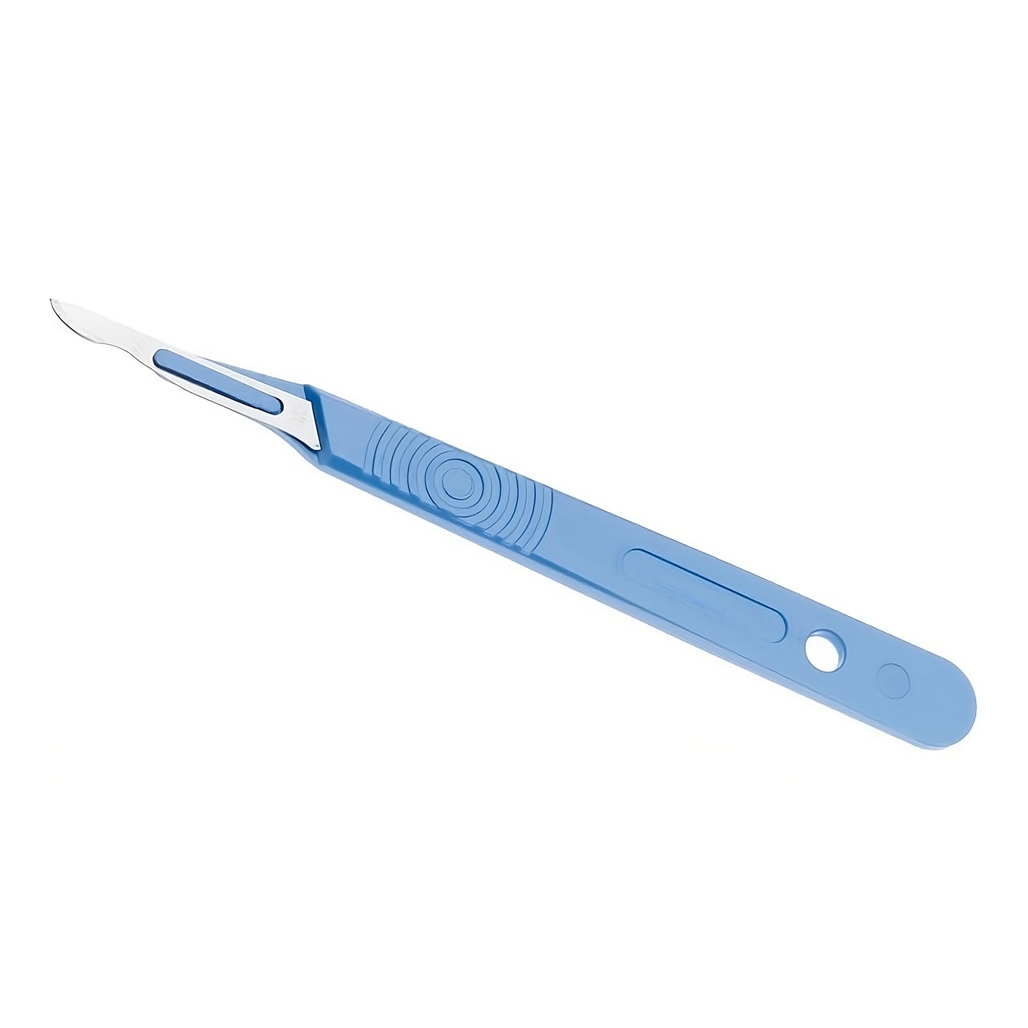 Disposable Scalpels, Stainless Steel Blade, Plastic Handle