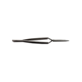 Forceps, Stainless Steel, Fine Tip, 120mm Wide, 2mm Wide At Tip