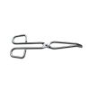 Crucible Tong, Plated Steel, Length 200mm, Straight Tips, Flat Hinge