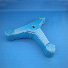 Retort, Stand, Tripod, Height 110mm, Cast Iron