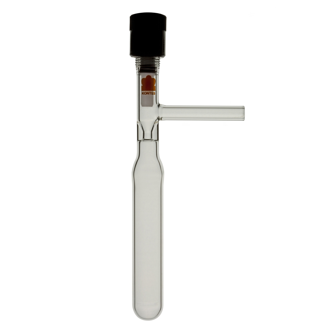 Tube, AIRLESS-WARE. Vacuum Schlenk Tube, DWK, Capacity 15ml, Borosilicate Glass 3.3