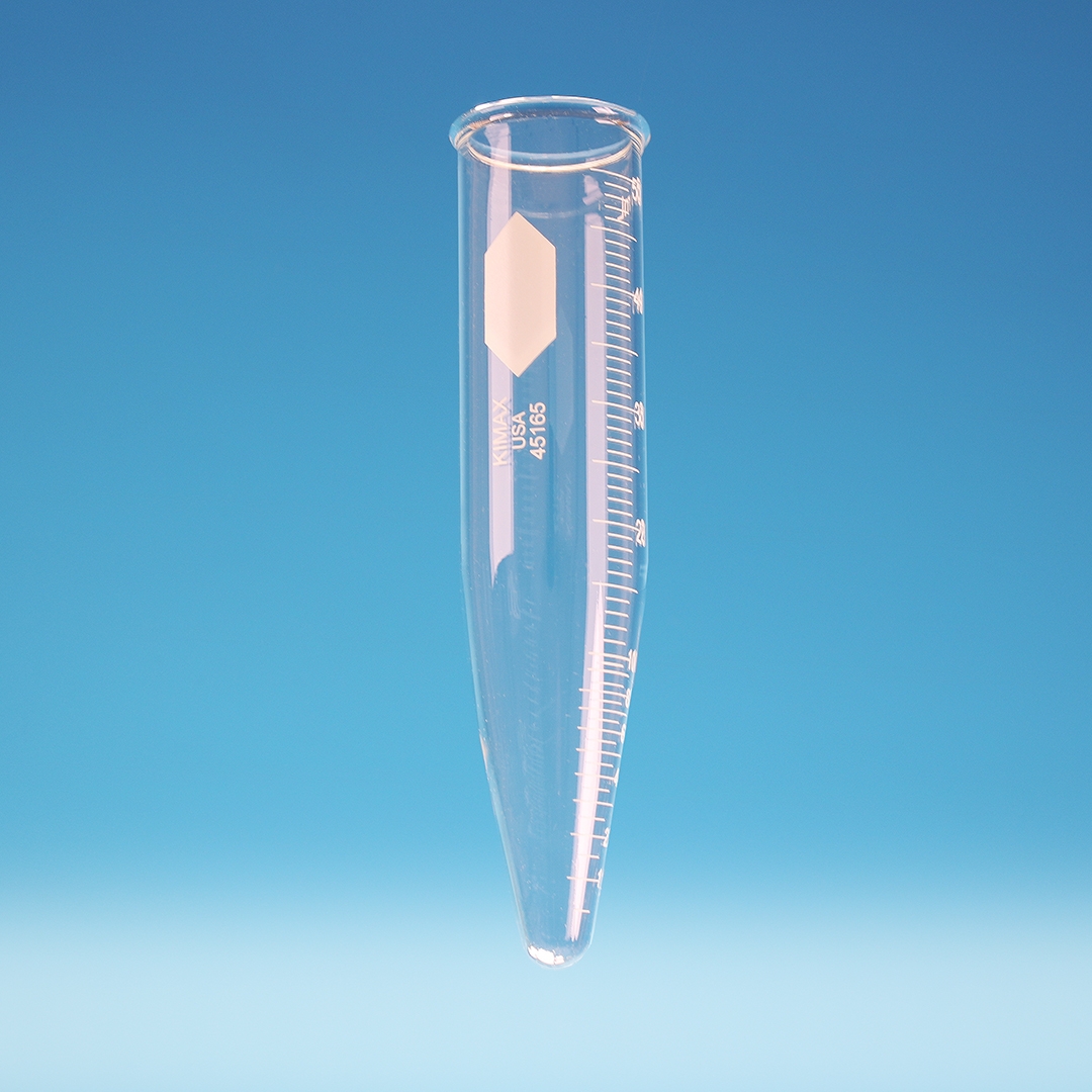 Tube, Reusable Centrifuge Tubes, Graduated, DWK, Capacity 15ml, Borosilicate Glass 3.3