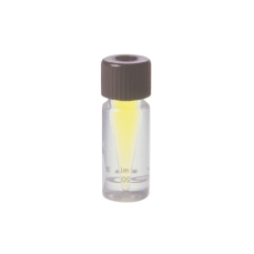 Screw Thread Micro KG-33 Borosilicate Glass Vial, Clear, 10ml, 25mm X 73mm, Ungraduated, With Open Top Attached Closures, PTFE Faced Silicone Septa