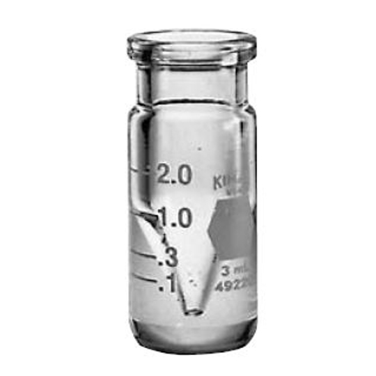 Vial, ACCUFORM Aluminum Seal Micro-Vials, No Closures, Graduated, DWK, Capacity 2ml, Borosilicate Glass 3.3