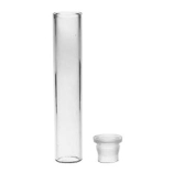 Shell Vial, N51-a Clear Glass, 4ml, 15mm X 44mm, With Unattached Plug Closures