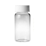 Vials Glass Scintillation, 20ml, With Attached Caps