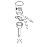 Microfiltration Assembly with PTFE-Faced Fritted Glass Support