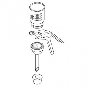 Microfiltration Assembly with PTFE-Faced Fritted Glass Support