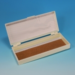 Microscope, Slide Box, Places 100, Various Colours