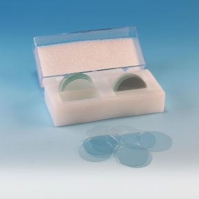 Microscope, Circular Cover Slips, Type Circular, Outer Diameter 13mm, Thickness No. 2, 0.19-0.23mm, Glass