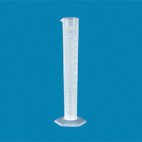 Measuring Cylinder, Class B, Hexagonal Base , Capacity 2000ml, Plastic PP