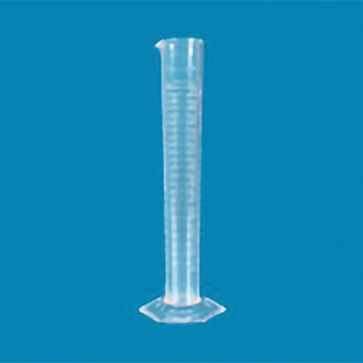 Measuring Cylinder, Class B, 250ml, Hex Base, TPX
