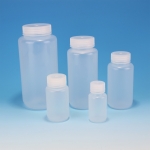 Bottle, Wide Mouth Bottle, Clear, Plastic, Polypropylene (PP)