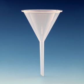 Funnel, Plain Funnel, Autoclavable, Inner Diameter Top: 35mm, Stem Length: 35mm, Plastic PP