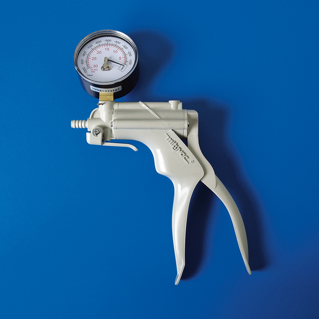 Kartell Hand Operated Vacuum Pump, Description With vacuum gauge, Material High Impact PS