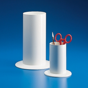 Kartell Input Pot, OD Base 147mm, OD Cylinder 89mm, Height External 199.7mm, Height Internal 190mm, Capacity 1100ml, Material PP