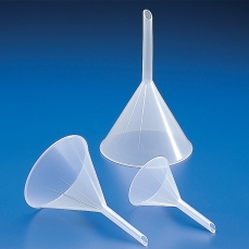 Kartell Analytical Funnels, OD 46mm, Capacity 20ml, Stem Length 43mm, Stem 5mm, Tolerance Length 79mm, Material PP