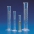 Kartell Graduated Tall Form Measuring Cylinders Class B, Capacity 500ml, Graduation 50ml, Subdivision 5ml, Tolerance +/- 5.0ml, OD 55mm, Height 361mm, Material PMP (TPX)