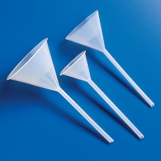 Kartell Long Stem Funnels, OD 78.5mm, Capacity 100ml, Stem Length 143mm, Stem OD 8, Tolerance Length 206mm, Material PP