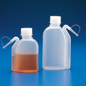 Kartell Integral Wash Bottles, DIN Standard GL32, Capacity 250ml, Height 140mm, Material PE