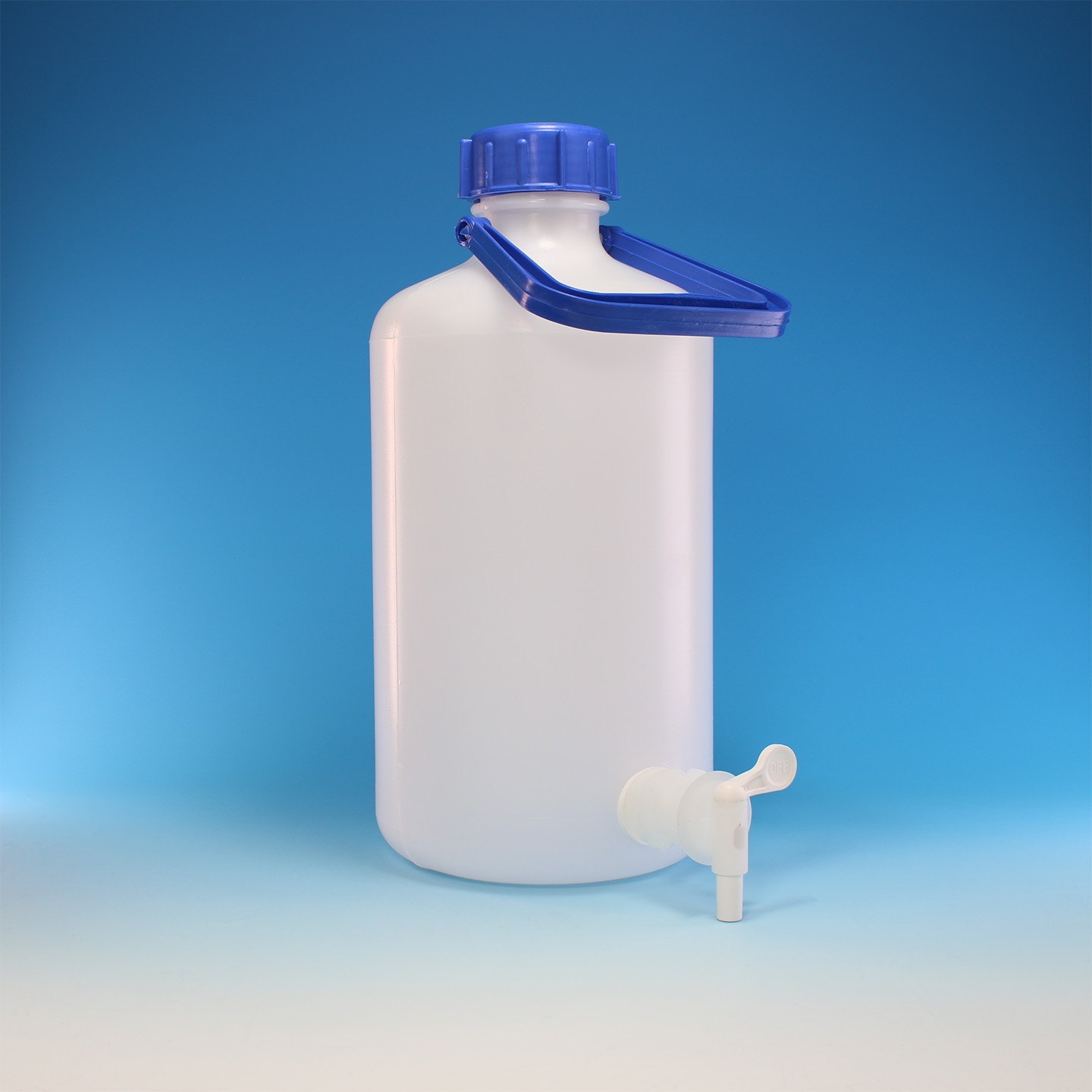 Bottle, Aspirator, Heavy Duty, HDPE, Capacity 5Lt, Durable And Reusable, Plastic, High-Density Polyethylene (HDPE)