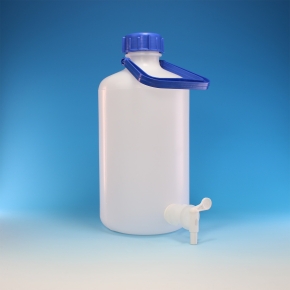 Bottle, Aspirator, Heavy Duty, HDPE, Capacity 5Lt, Durable And Reusable, Plastic, High-Density Polyethylene (HDPE)