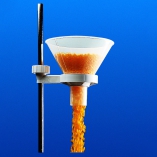 Kartell Powder Funnels, External Dimension 100mm, Stem 25mm, Capacity 200ml, Stem Length 24.8mm, Material PP