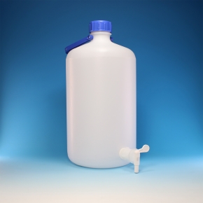Bottle, Aspirator, Heavy Duty, HDPE, Capacity 10Lt, Durable And Reusable, Plastic, High-Density Polyethylene (HDPE)