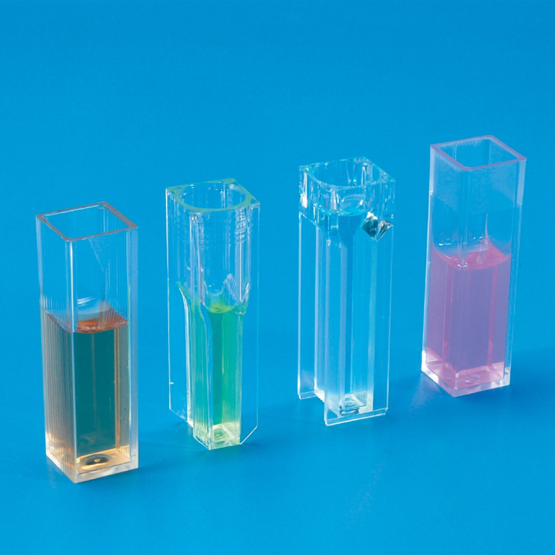 Cuvette, Visible Range Cuvettes, Kartell, Type Macro, Capacity 4.5ml, Path Length 10, Optical PS