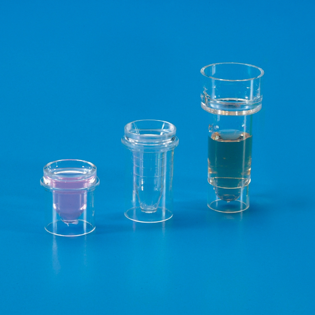 Kartell Sample Cup, Type T B G, Capacity 0.5ml, OD 13.55mm, Height 24.5mm, Material PS