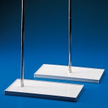 Kartell Rectangular Base, Description Spare rod 25 cm long and 12mm, Material PP With Chromium Plated Steel Rod