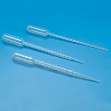 Kartell Pasteur Pipette, Length 150mm, Stem 7.8mm, Drops/ml 21ml, Bulb Draw 3.5ml, Graduation 3ml, Graduation Intvl. 0.5ml, Pkg. pcs. Sing. Steril., Material PE