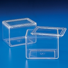 Kartell Staining Jar With 2 Lids, Dimension Internal 74x95x63mm, Material PMP (TPX)