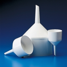 Kartell Funnels, Buchner, Filter 42.5mm, Holes 1.2mm, Capacity 40ml, Stem Length 47mm, Material PP