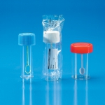 Screw Cap Container, Material PS With PE Screw Cap