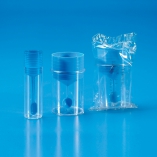 Kartell Faeces Container, , Capacity 60ml, OD 41mm, Height 55mm, Material PS With PP Stopper And Spoon