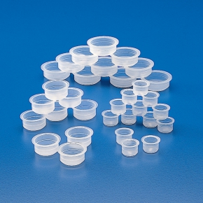 Kartell Test Tubes Caps, OD 33mm, OD Test Tubes 35mm, Material PE, Pack Of 100Caps