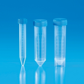 Kartell Graduated Conical Test Tubes, Capacity 50ml, RCF x g 3500, Dimension 30 x 115mm, Material PP
