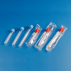 Kartell Cylindrical Test Tubes, Capacity 20ml, OD 16mm, Height 150mm, Packing Type Indiv. Sterile, Material PS