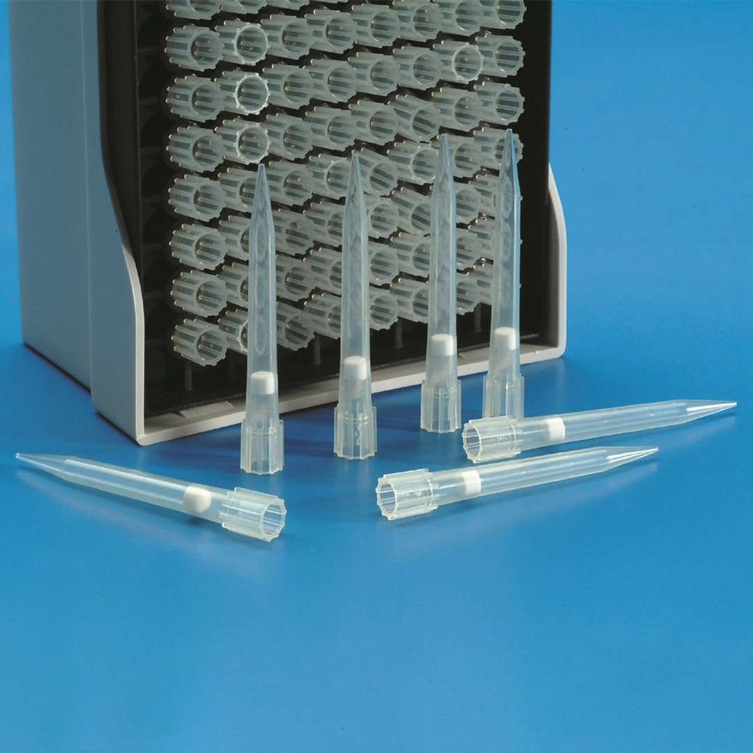 Kartell Filter Tips Capacity 5-300 Microliters, Colour Neutral, Type Eppendorf, Packing Rack ster.