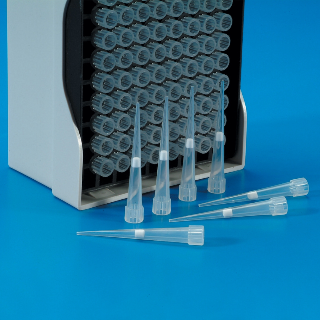 Pipette Tip, Filter, Capacity 2-20 Microliters, Virgin Cadmium- Free, Colour Neutral, Type Eppendorf, Packing Rack Sterile, Plastic, Polypropylene (PP)